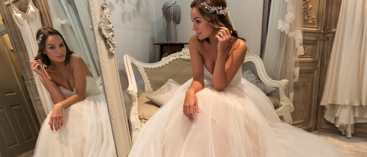 Book a bespoke wedding accessories appointment with Gillian Million