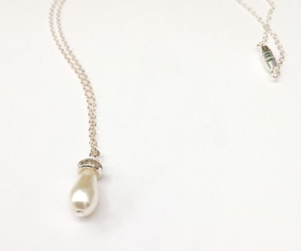 Pearl Pear Drop Necklace