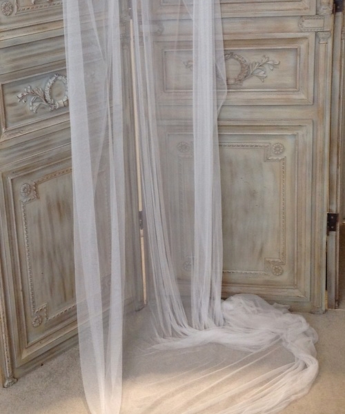 Silk Tulle Veil