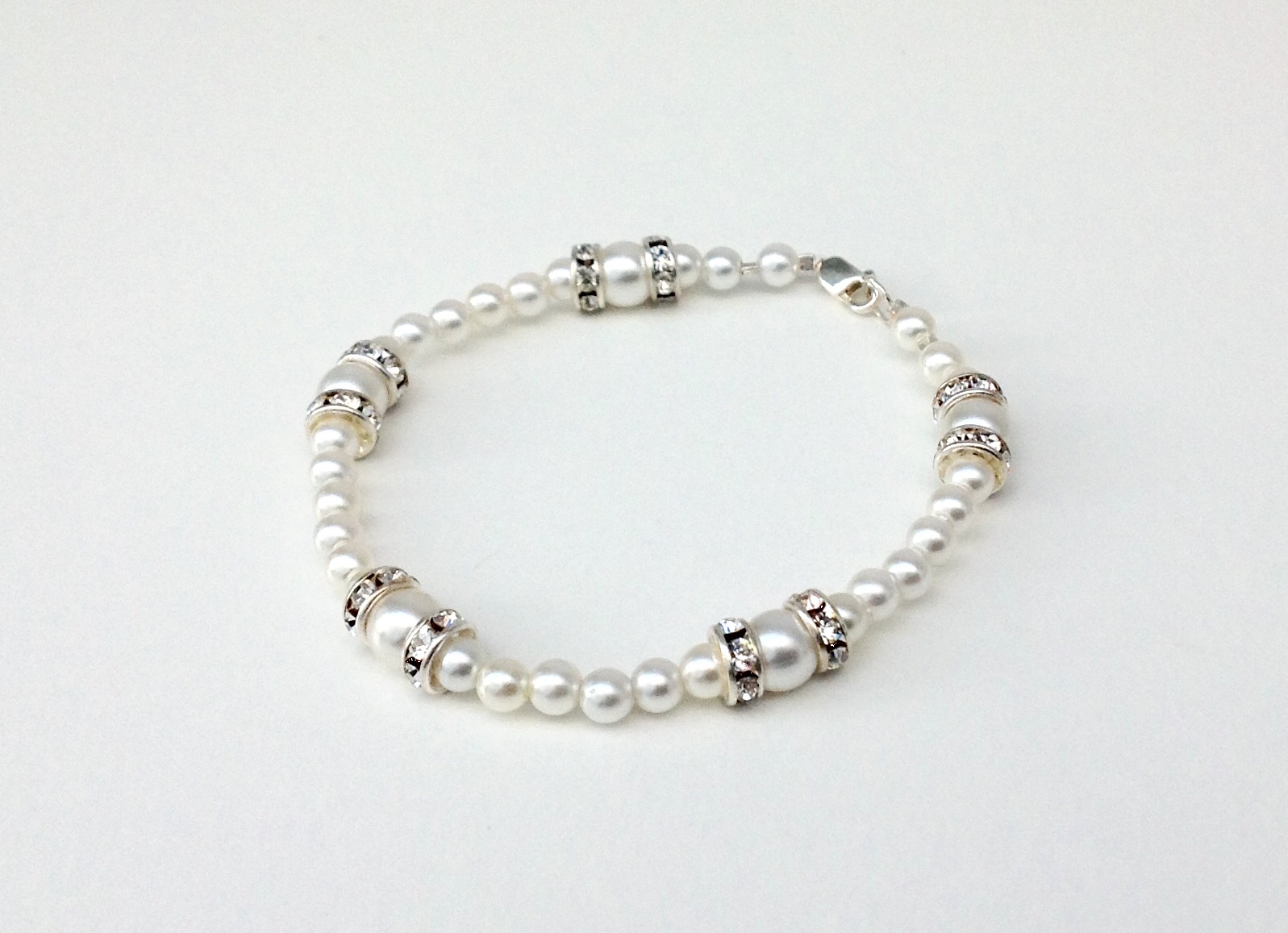 Pearl Rondelle Bracelet