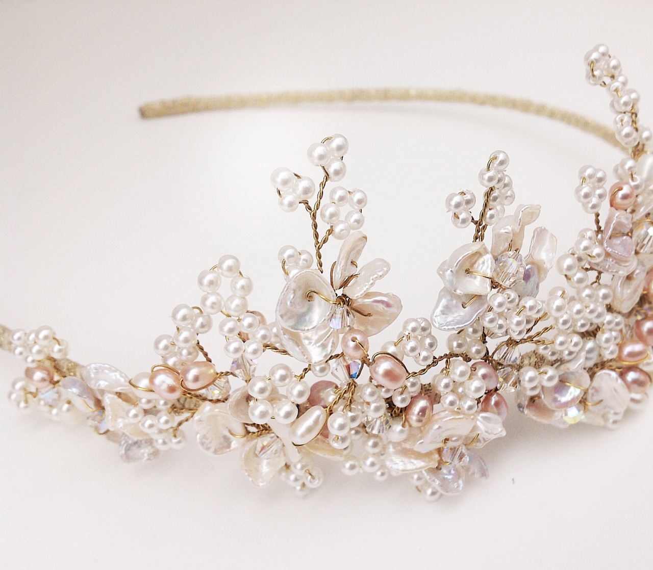 Wisteria Pearl Hairband