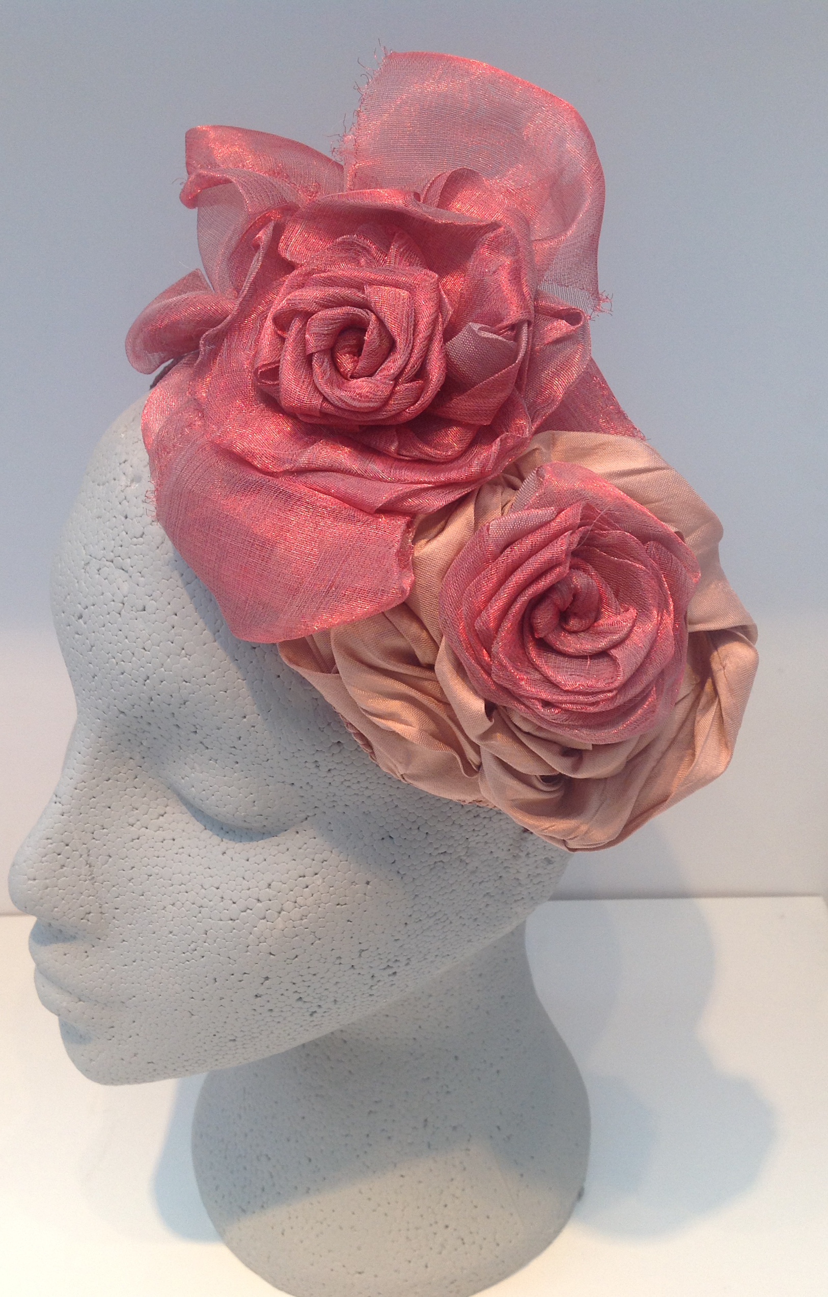 Silk Floral Hat