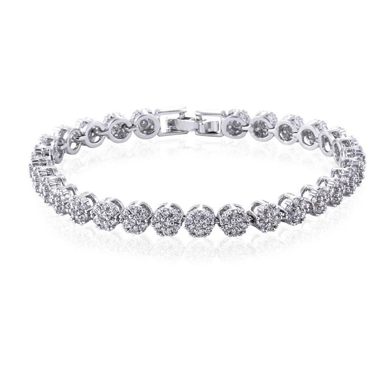 Vivienne Simulated Diamond Bracelet